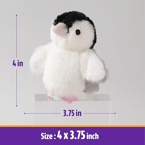 Miniatura 9 de Juguete interactivo para gatos, recargable y automático, pingüino, pájaro, juguete infundido con hierba gatera en las alas, juguete de gatito de