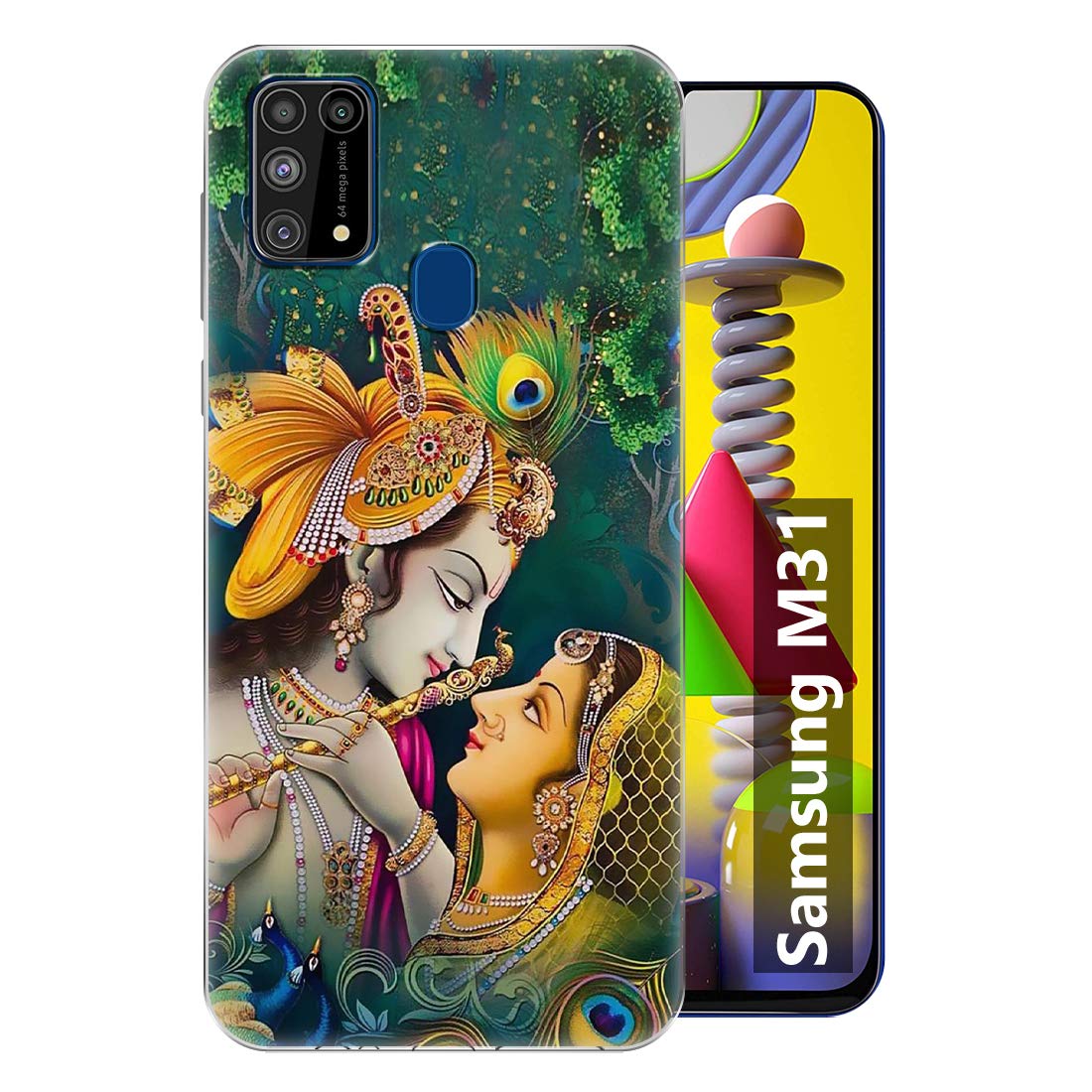 Fashionury Back Cover for Samsung Galaxy M31 (Silicone|Multi-Coloured) (B08766W3K6) Amazon Price History, Amazon Price Tracker