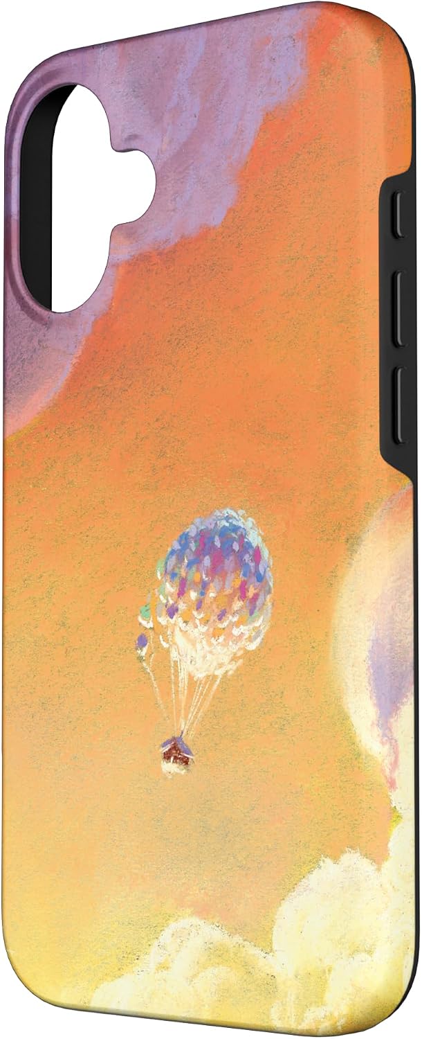 Disney and Pixar’s Up Pastel Sunset House Balloon Case for iPhone 16