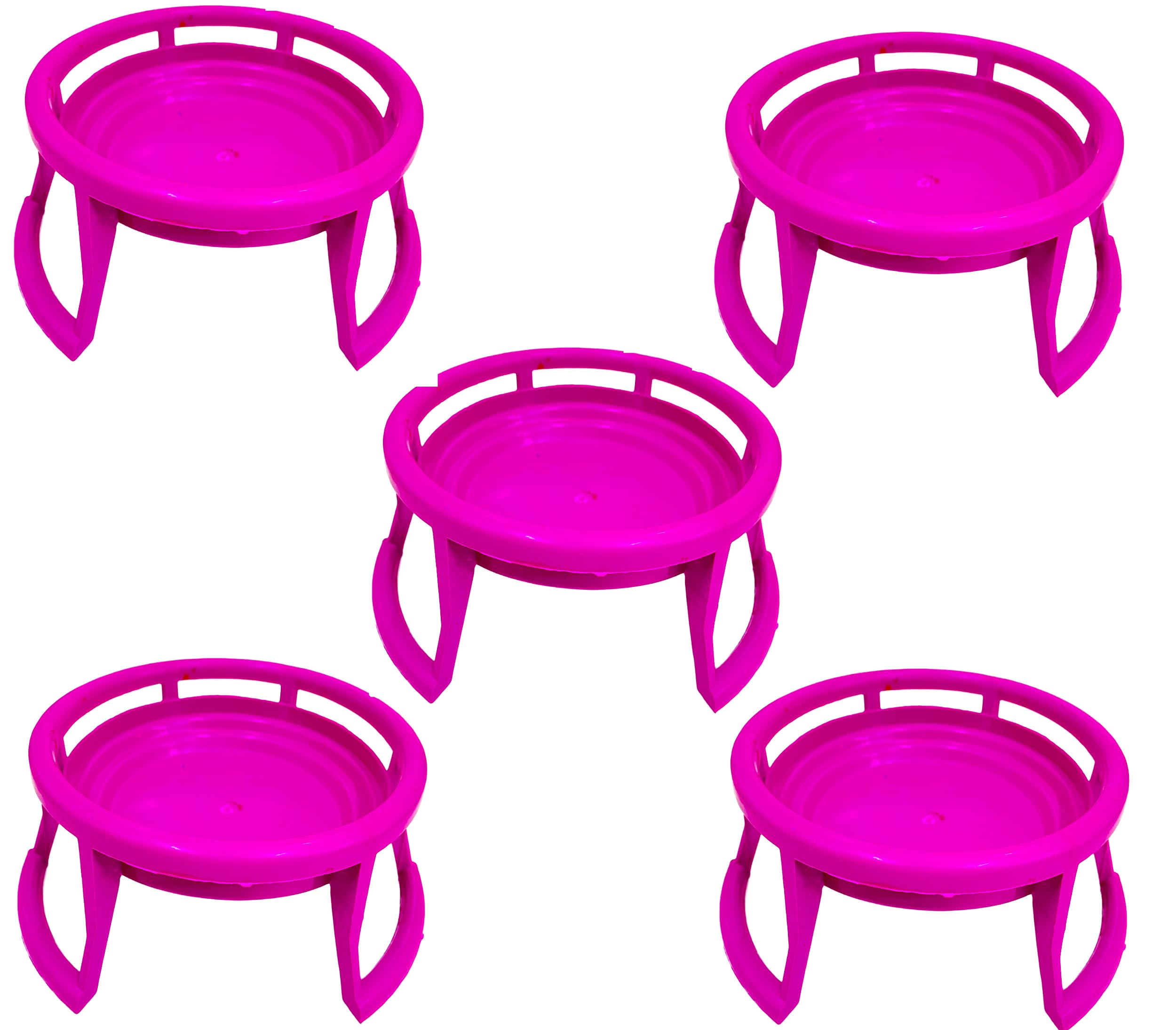 Mohit Plastic Plant Container | Plant Pot Stand Unbreakable Flower pot Stand Plant Container Set (Pack of 5, Plastic) (B0CNLXLSSS) Amazon Price History, Amazon Price Tracker