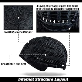 YOUNIGA Blue Bob Wig With Bangs 12 Inch Royal Blue Wig Short Synthetic Fiber Bob Wigs for Women Short Bob Wigs and Halloween Cosplay Wig for Daily Life Colorful Wigs With One Cap (Blue)