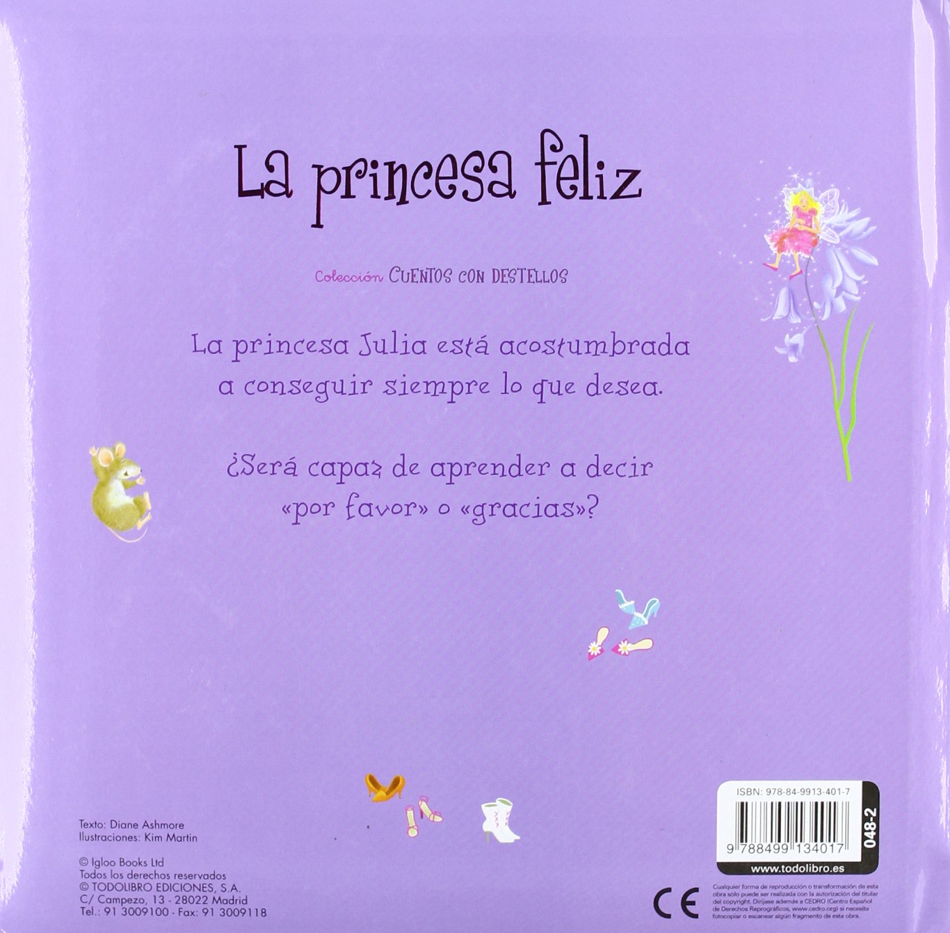 La princesa feliz (Cuentos con destellos)