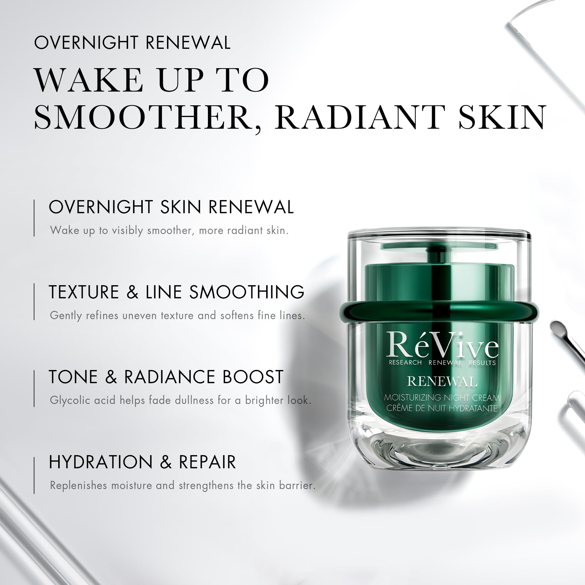 Amazon.com: RéVive Renewal Moisturizing Night Cream, Anti-Aging