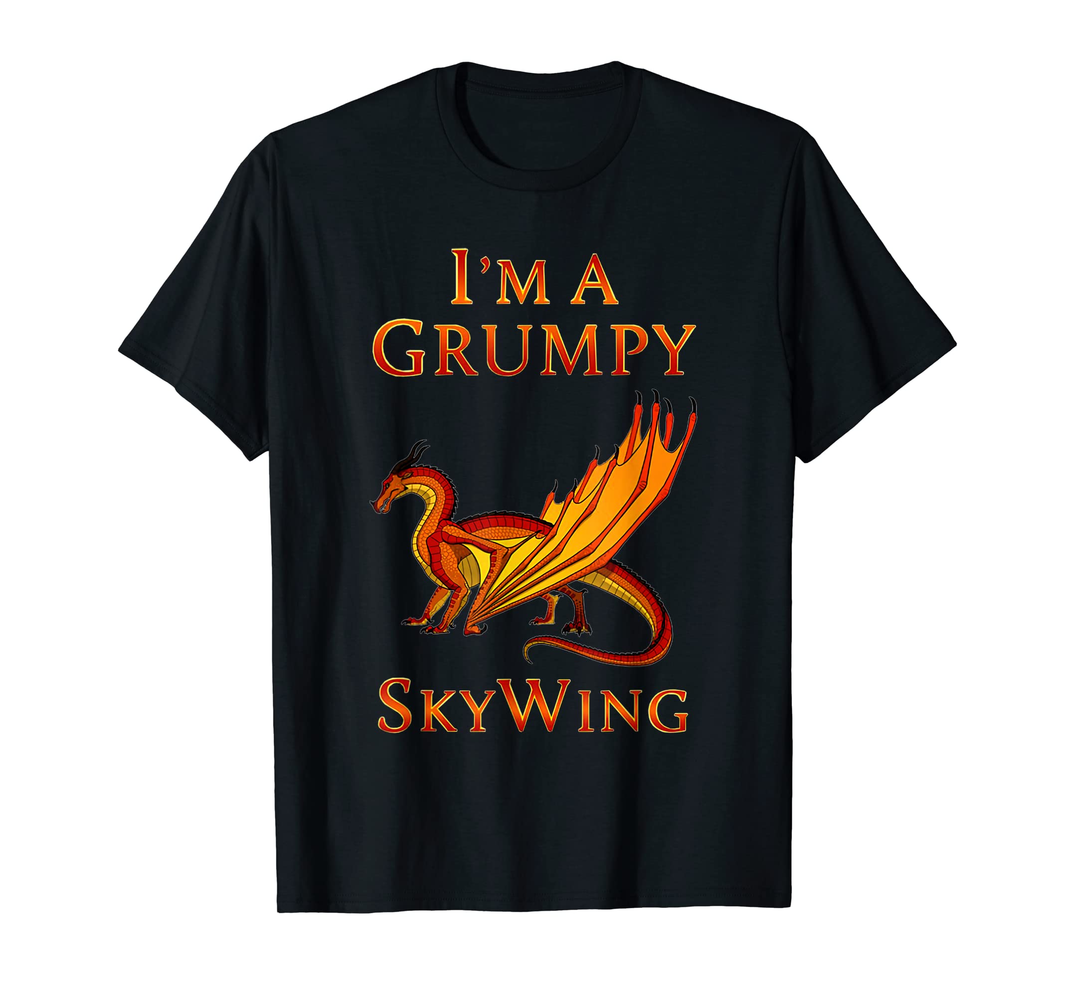 I'm A Grumpy SkyWing Dragon Lovers Shirt, Sky Dragon Kids T-Shirt