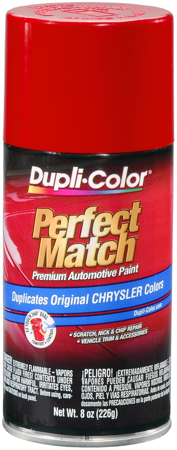 Dupli-Color (EBCC03517 -6 PK) Flash Red Chrysler Perfect Match Automotive Paint - 8 oz. Aerosol, (Case of 6)