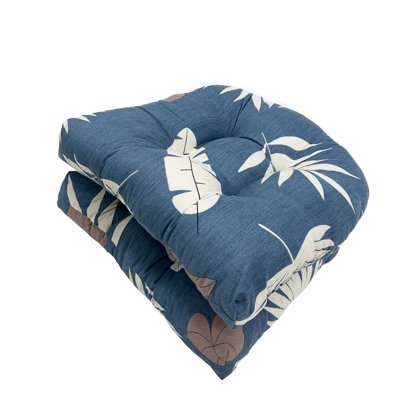 Hsyzygian 2 Pack U Shape Outdoor Cushions for Patio Furniture with Polyester Fill Pair of Porch Swing Cushions Suitable
