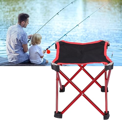 Miniatura 5 de QSTNXB Silla de camping tela Oxford de aleación de aluminio resistente a la deformación silla plegable duradera no se cae fácilmente silla de playa