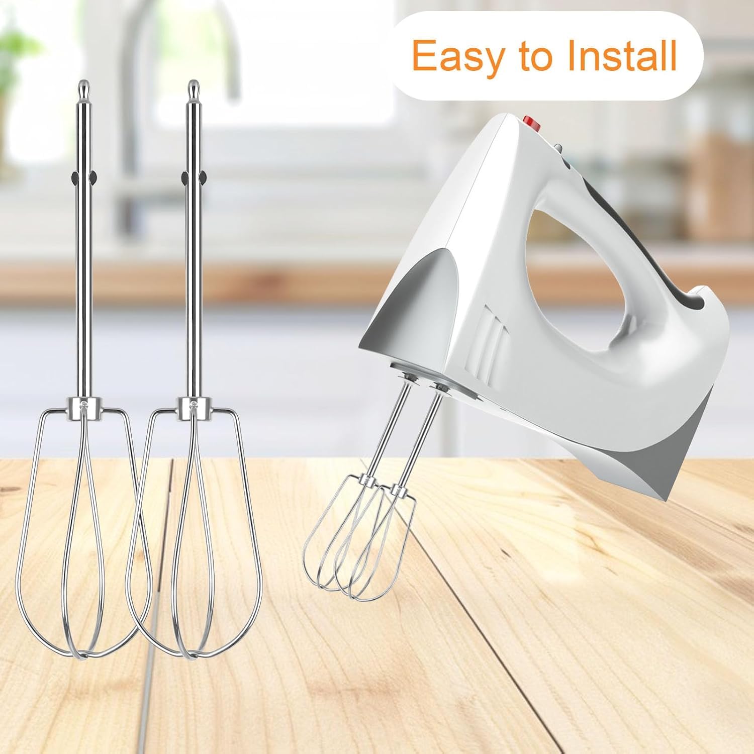 Kit 3 Mini Fouets Mélangeurs En Acier Inoxydable - Accessoires Pour Batteur à Main Et Robot De Cuisine