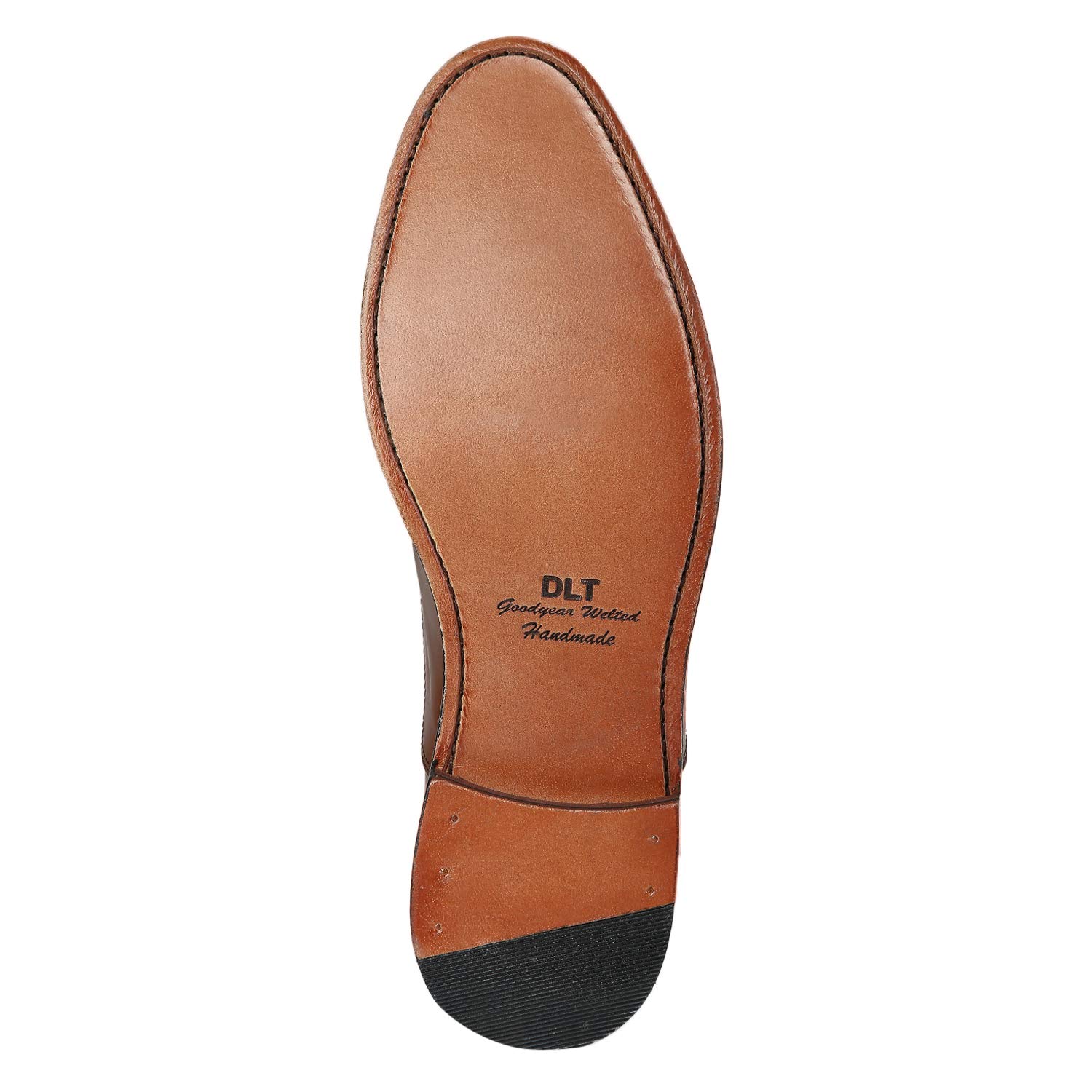 DLT Men’s Leather Shoes Del Amo Cognac Driving Shoe main image 4