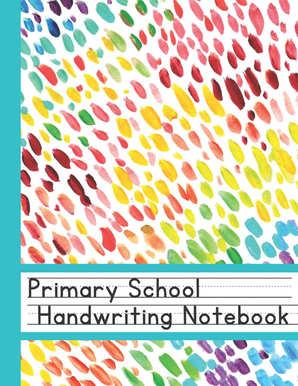 Primary School Handwriting Notebook: Handwriting notebook for Pre-K to 2nd grade - 100 pages of writing practice