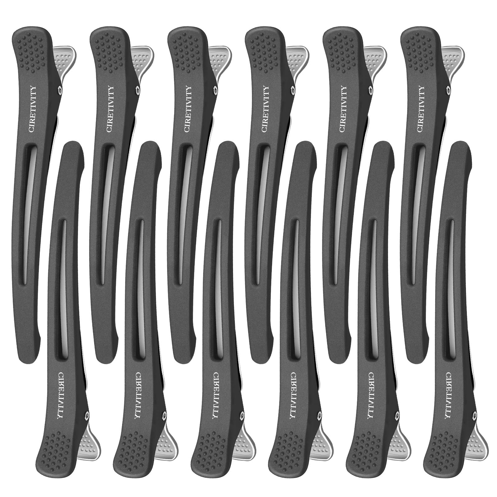 12Pack Professional Hair Clips for Styling