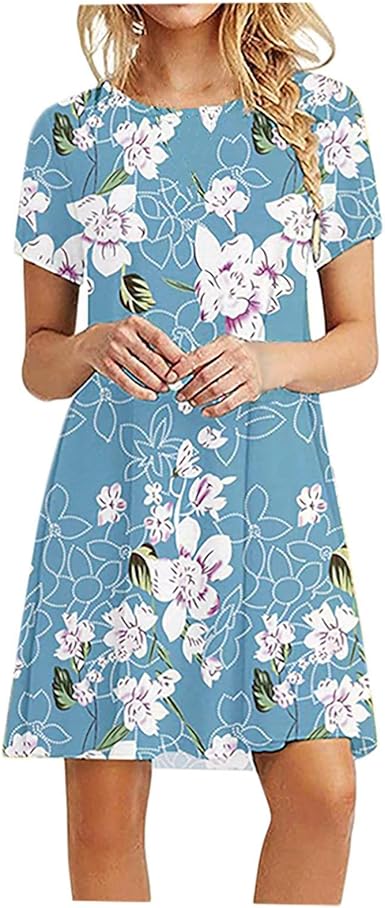 Amazon.com: AODONG Vestidos casuales para mujer, vestidos casuales de  verano para mujer, vestidos sueltos, bohemios, sin mangas, sexy, vestido de  playa : Deportes y Actividades al Aire Libre