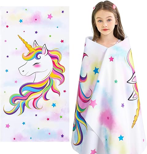 Miniatura 8 de WERNNSAI Toalla de playa - Toalla de baño Flamingo