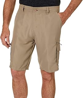 burnside microfiber cargo shorts