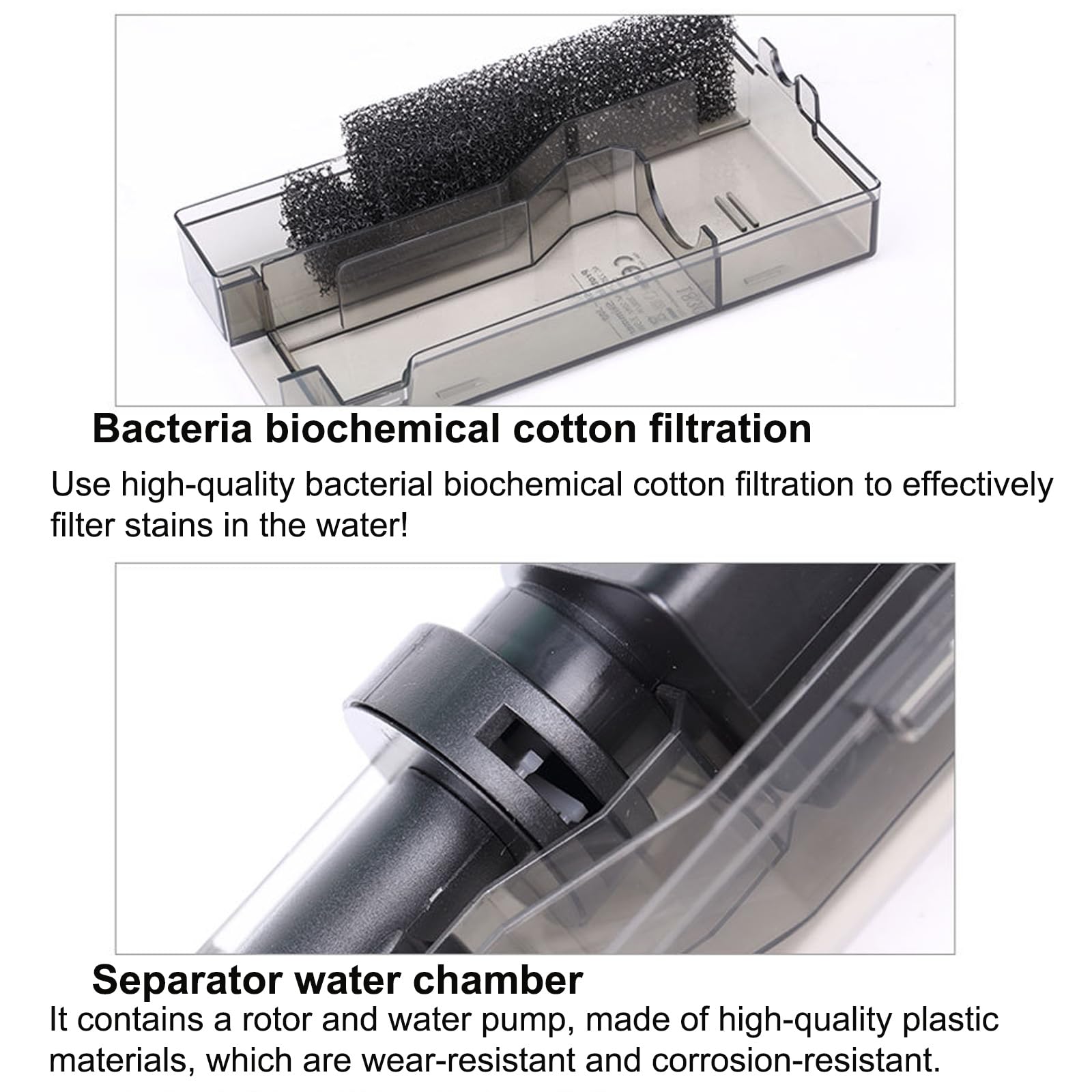 Écumeur de protéines de Surface pour Aquarium, Filtre à écumeur de Surface, décompose et élimine Les Particules organiques, pour Une Eau fraîche et Pure, idéal pour Les Aquariums d'eau de mer