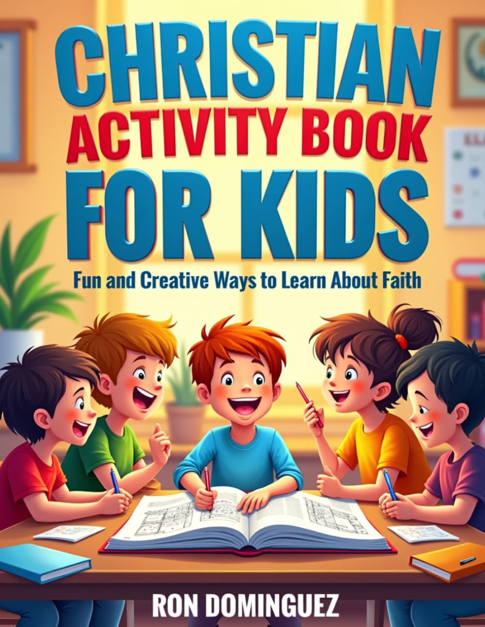 CHRISTIAN ACTIVITY BOOK FOR KIDS (Bible fun facts for kid's)