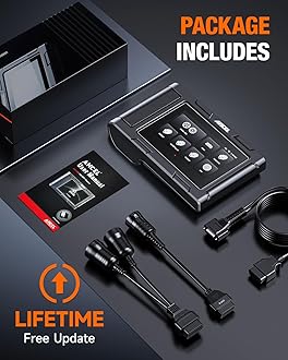 ANCEL HD3400 Plus Heavy Duty Truck Scanner Diesel Scan Tool Fit for Cummins, Detroit, Caterpillar, Paccar with DPF Regen, All Systems Diagnostic Truck Scanner for Semi/HD Truck & Car OBD2 Code Reader