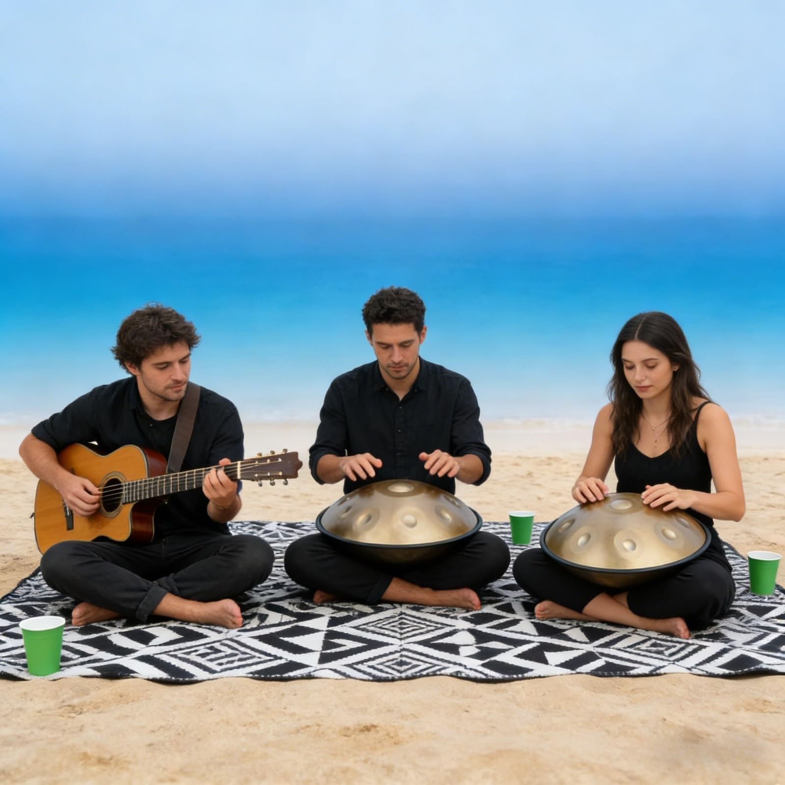 Tambour En Acier - 9/10/12 Notes En Ré Mineur Kurde Instrument De Tambour Handpan, 432/440 Hz, Instruments De Musique À Percussion Ensemble De Tambour À Main(Dark purple,440HZ/9Note)