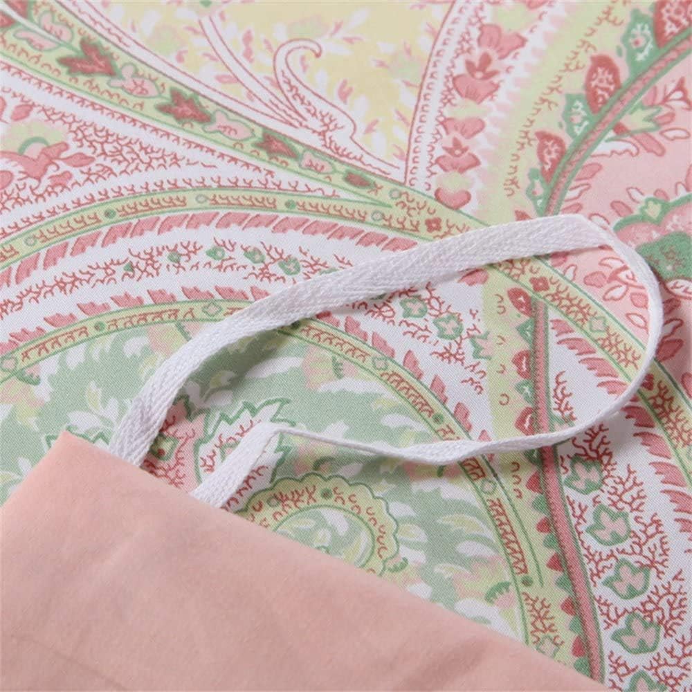 Exclusive Discount 60% Price Duvet Cover,Paisley Bedding Set King,Super Soft Pink Boho Printed Design Bedding Set,Floral Paisley Duvet Cover Set Medallion, 800TC Soft & Breathable Egyptian Cotton(King,1 duvet cover,2 Pillowcases) 🔥 Crazy Deals Duvet Cover,Paisley Bedding Set King,Super Soft Pink Boho Printed Design Bedding Set,Floral Paisley Duvet Cover Set Medallion, 800TC Soft & Breathable Egyptian Cotton(King,1 duvet cover,2 Pillowcases)