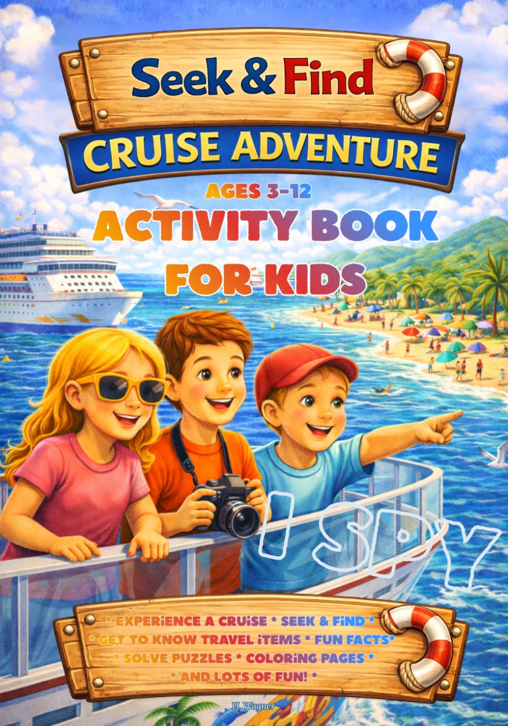 Seek & Find - Cruise Adventure: A delightful Cruise Activity Book - especially for little explorers (Seek & Find - Activity Book)