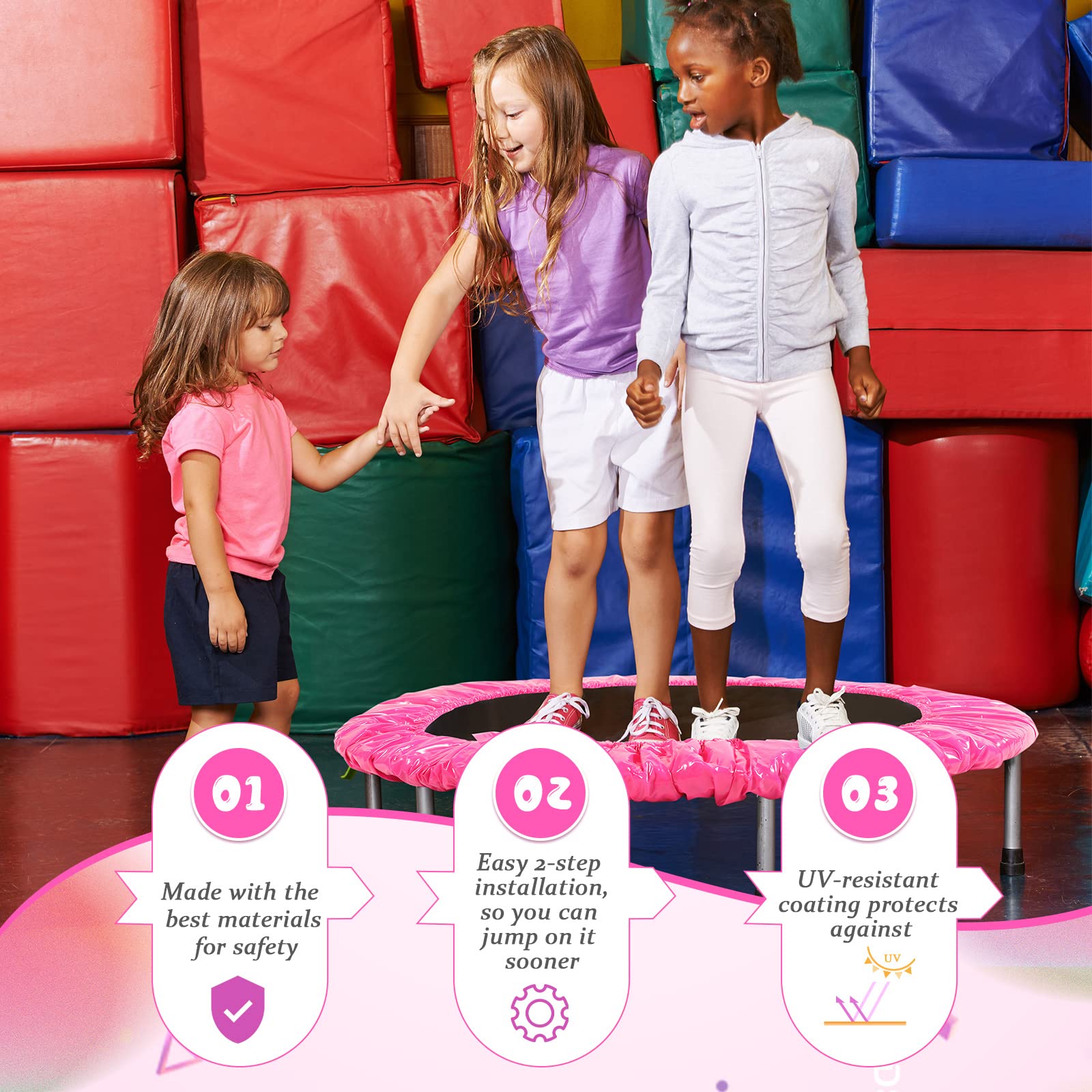 Trampoline Cover 14 Ft Round Greenbay Trampoline Replacement