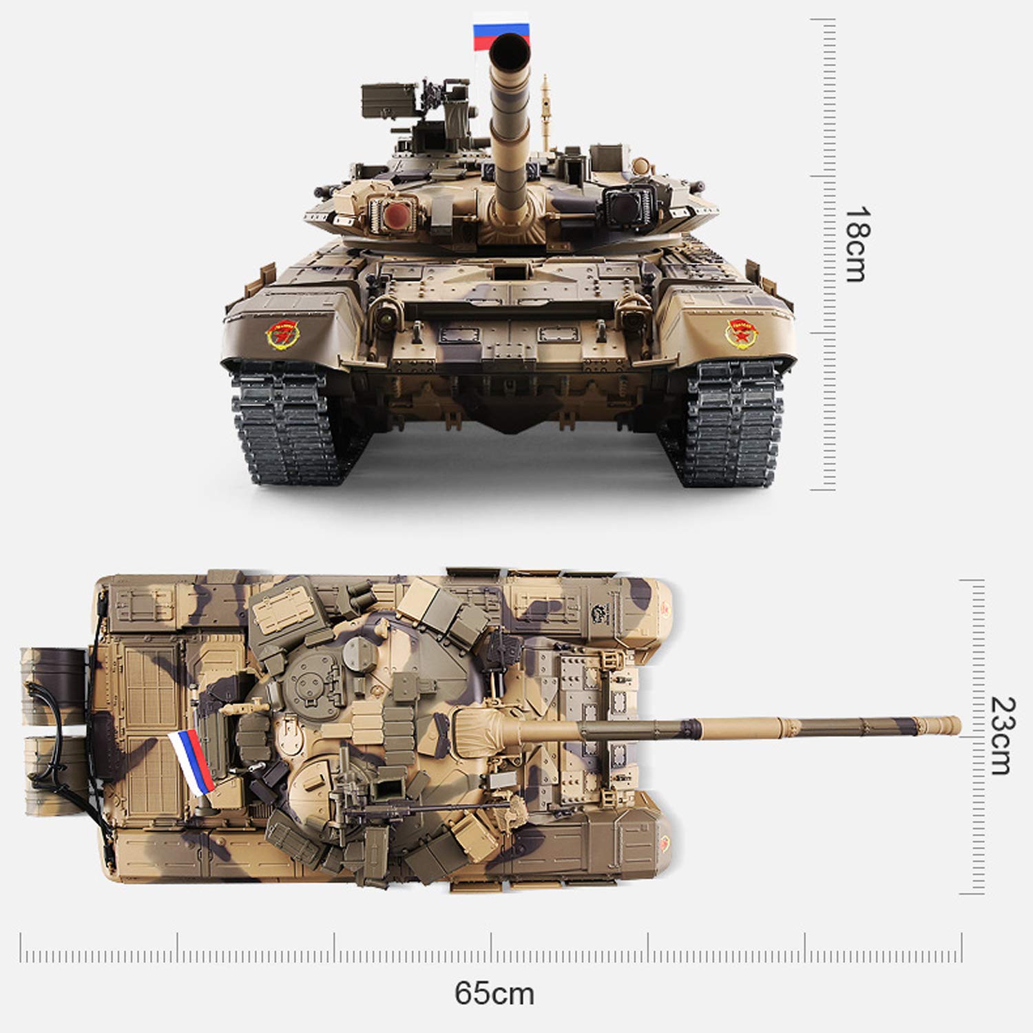 Amazon.co.jp: 億騰 RC 6.0ver 1/16 2.4Ghz ラジコン 戦車