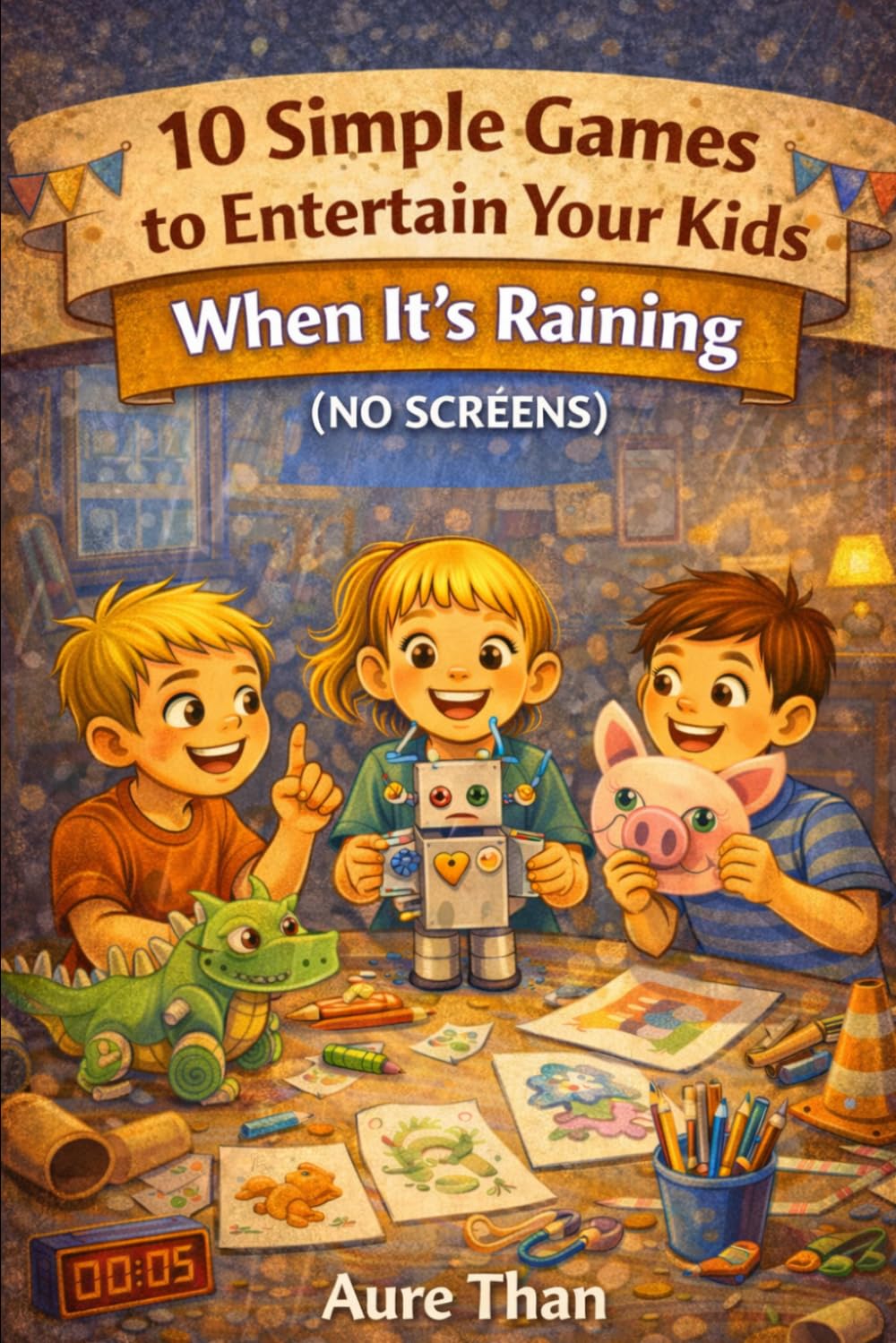 10 simple games to entertain your kids when it's raining (The Children’s Collection)