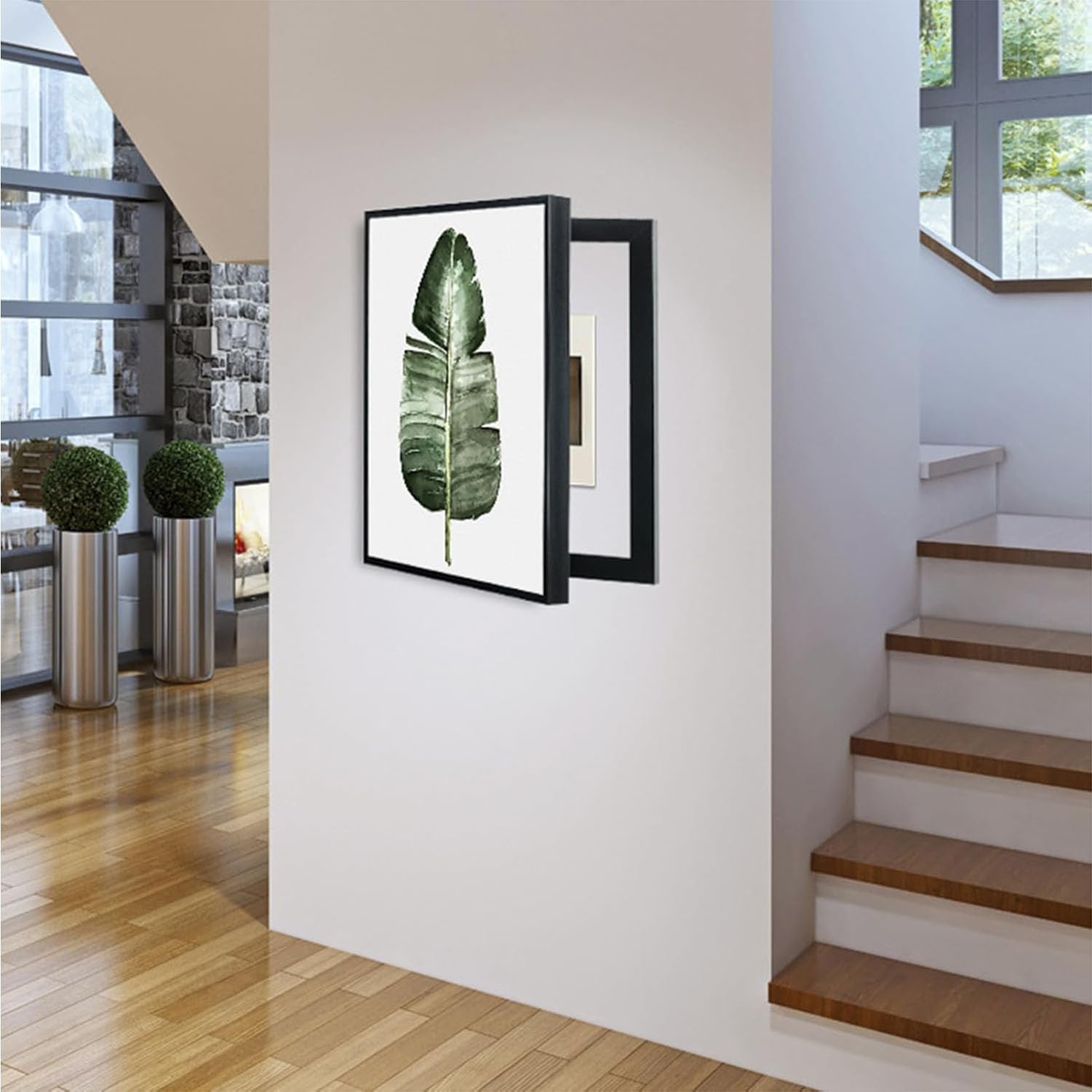 Tapa Cuadro Electrico Decorativo Vertical Grande, Cubre Cuadro Electrico, Cubre Contadores De Luz Moderno,10,50x60cm