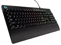 Logitech USB 2.0 G213 Prodigy Gaming Keyboard with 16.8 Million Lighting Colors (Renewed)