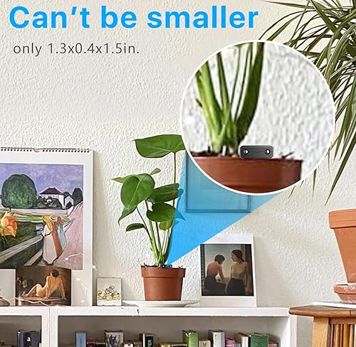 Miniatura 7 de Free 64G Smallest Wireless WiFi Camera with Battery,HD4K Portable Spy Camera for Video Recording Live Feed with Night Vision,Motion Detection,