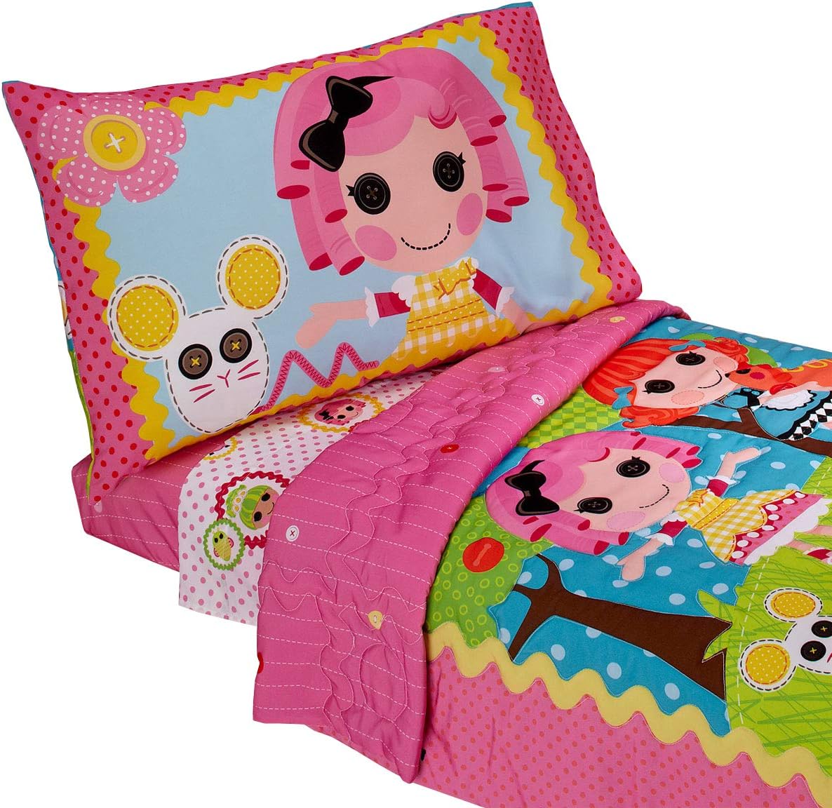 Lalaloopsy Toddler Bedding Set Sew Cute Comforter Sheets Amazon.co.uk
