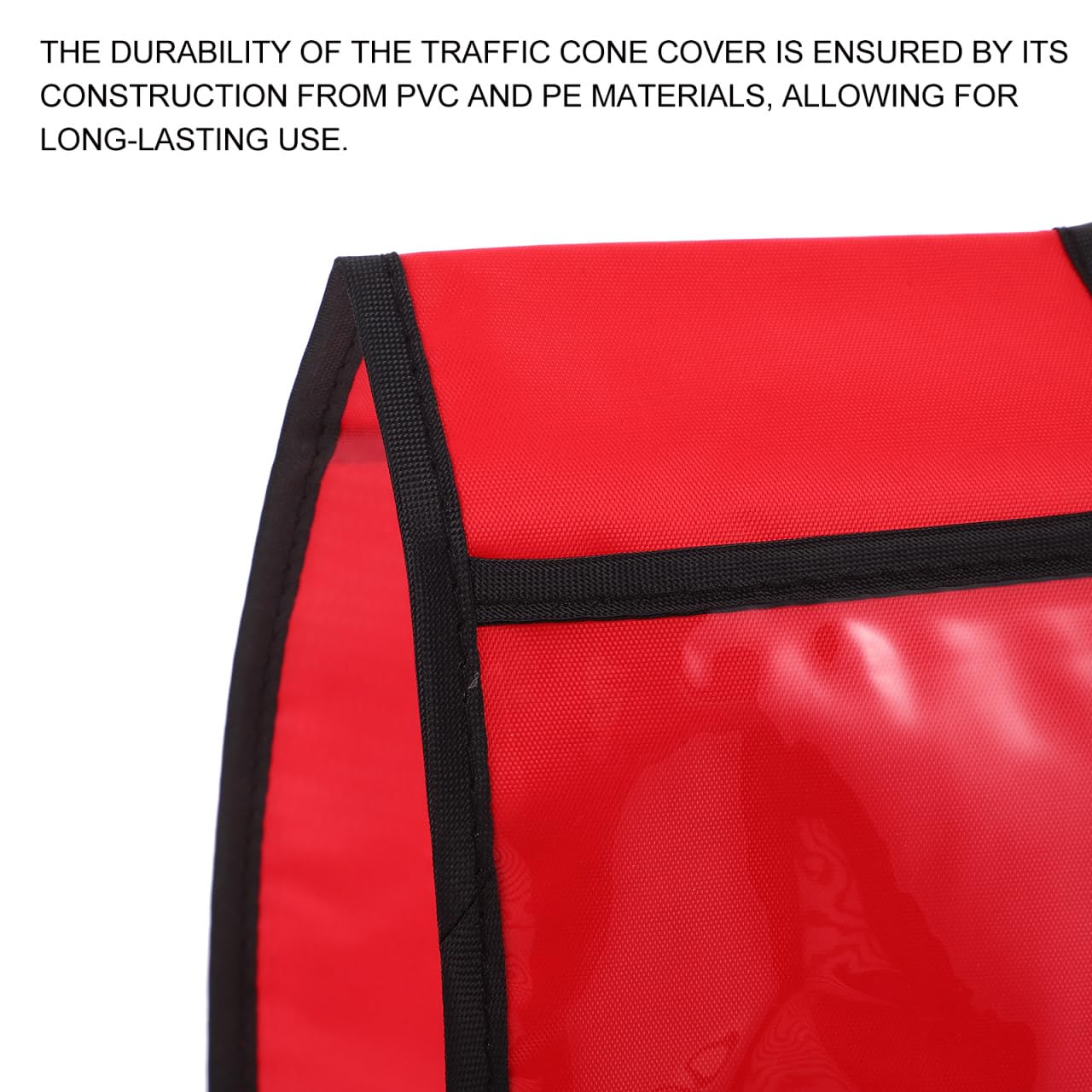 ULTECHNOVO Traffic Cone Sleeves 2-Pack Safety Message Sign Covers Waterproof Outdoor Caution Cone Covers for Roadwork Events and Sports 22.44 X 12.99 X 0.08 Inches - Image 3
