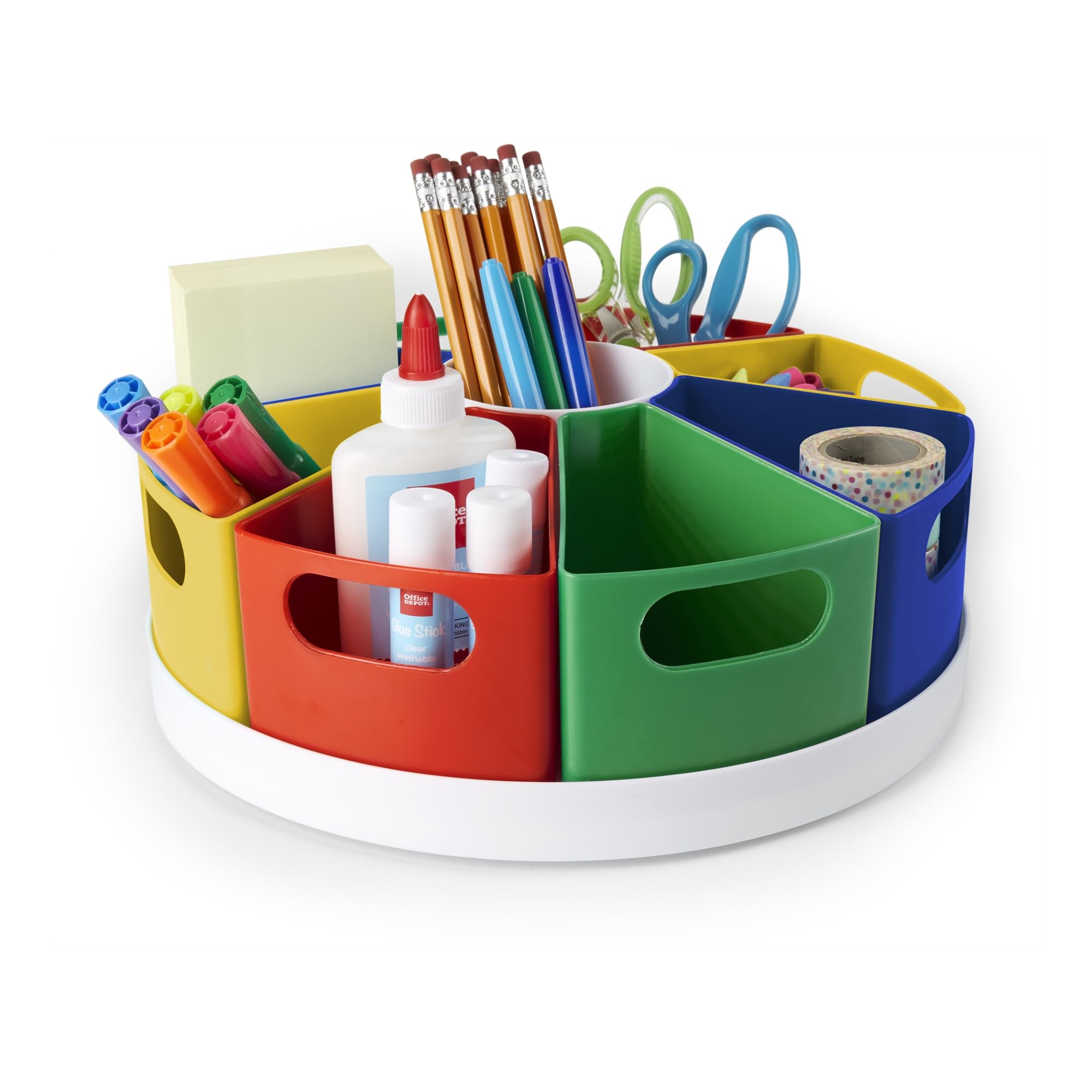 Office Depot® Brand 360° Rotating Desk Organizer, 4-3/8