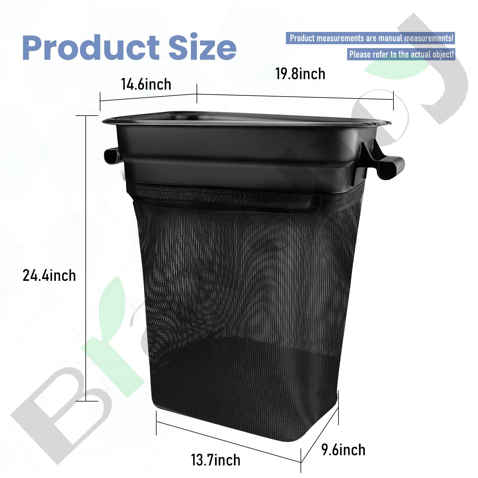 Braveboy 400226 532400226 - Bolsa De Contenedor Para Tractor Césped Compatible Con Husqvarna/craftsman/poulan Sustituye a 960730028, 966529103, G483st, RZ30, Rz3016 Cortadoras Dixon