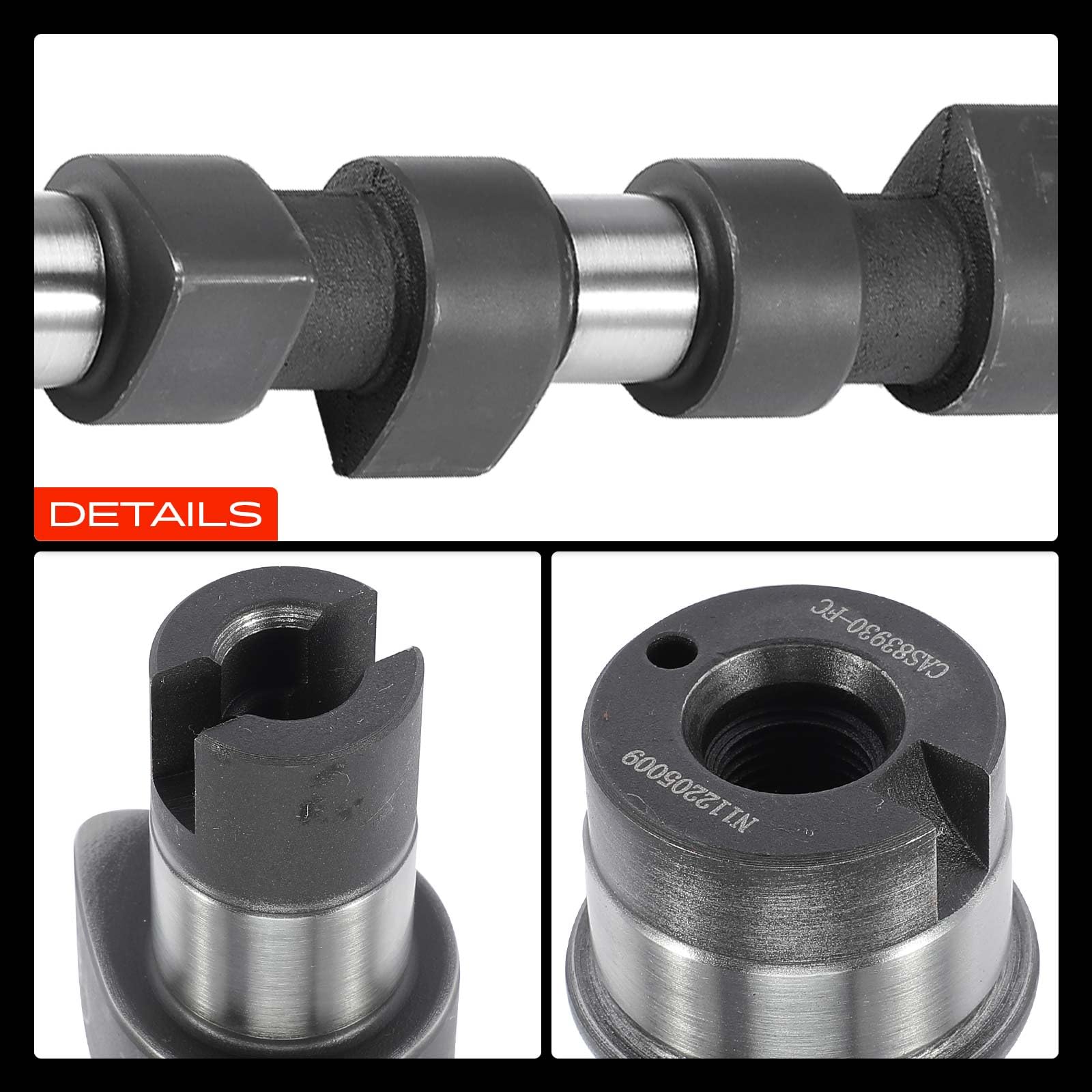 Frankberg Árbol de levas 46772393 | Compatible con: Idea 350, Doblo Box/MPV 223, Marea 185, Lybra 839, Doblo MPV 119 223, 9-3 Familiar E50, Vectra C CC Z02
