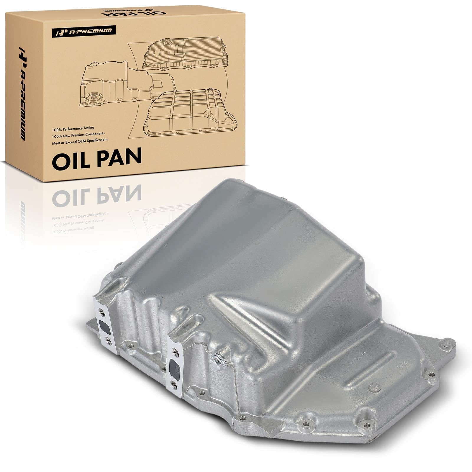 Amazon.com: A-Premium Engine Oil Pan Sump with Drain Plug