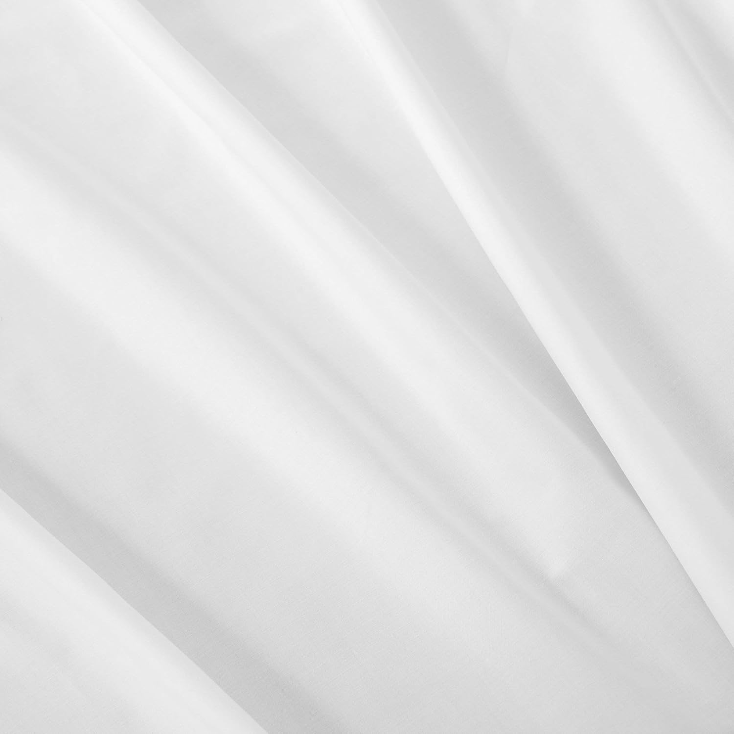 H by Frette Sateen Duvet Cover - Luxury All-White Duvet Cover/Soft, Silky and Lustrous / 100% Long-Staple Cotton (King)
