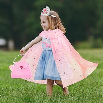 open lace back dress Amazon.com: Princess Dress Up Clothes for Little Girls, 10 Pcs Toddler Dress  Up Toys, Princess Cape with Crown, Wand, Jewelry, Princess Play Toys Gifts  for 3 4 5 6 Year Old Girls(Pink) :