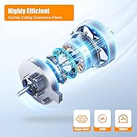 Vista 3 de Ablandador eléctrico de carne, ablandador comercial de cubeta de carne resistente, máquina ablandadora de carne de acero inoxidable para carne