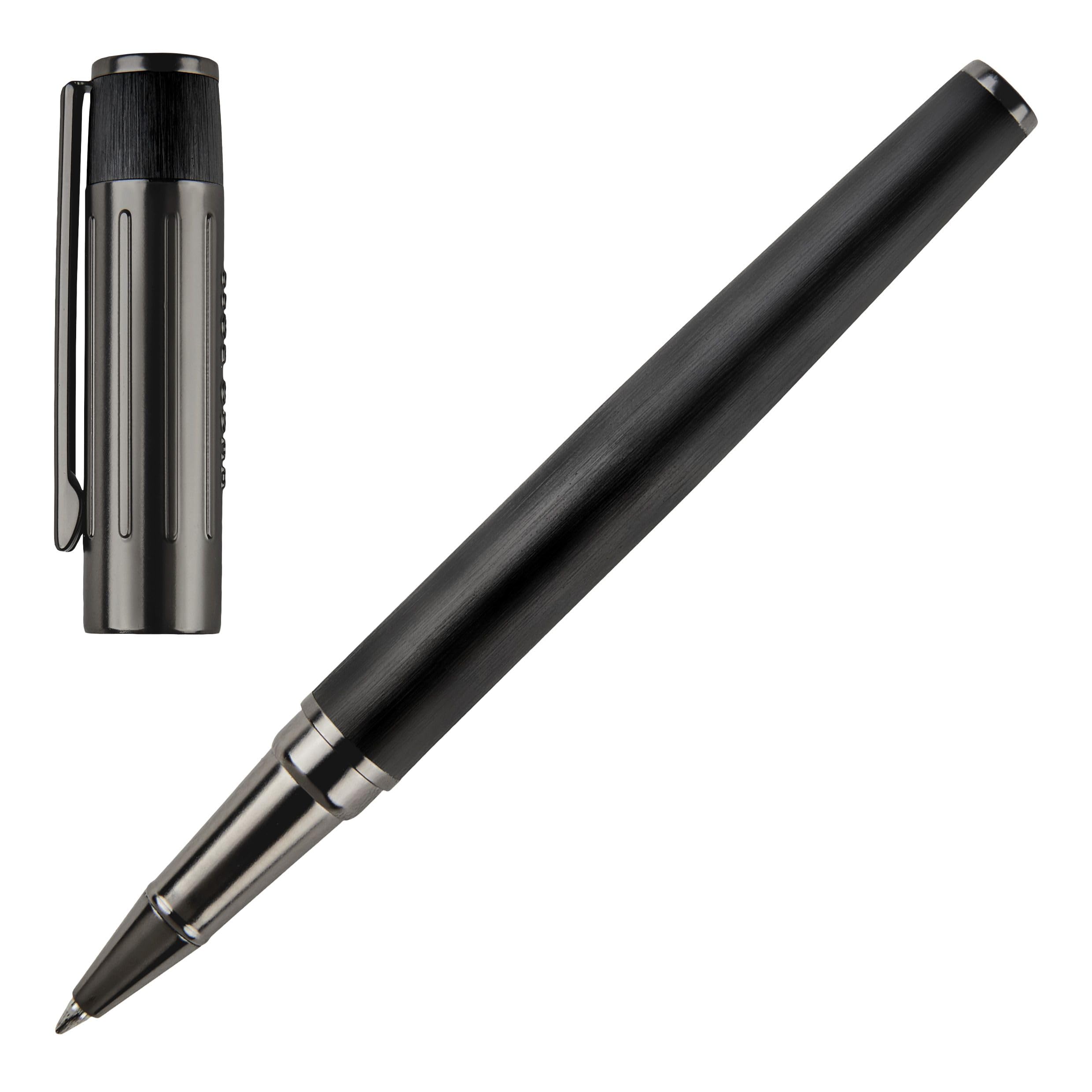 Hugo Boss Stylo Roller Gear Ribs Black