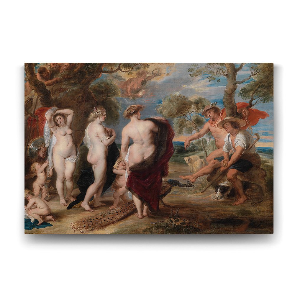 Peter Paul Rubens - Paris'in Yargısı Tablosu - 100x70cm