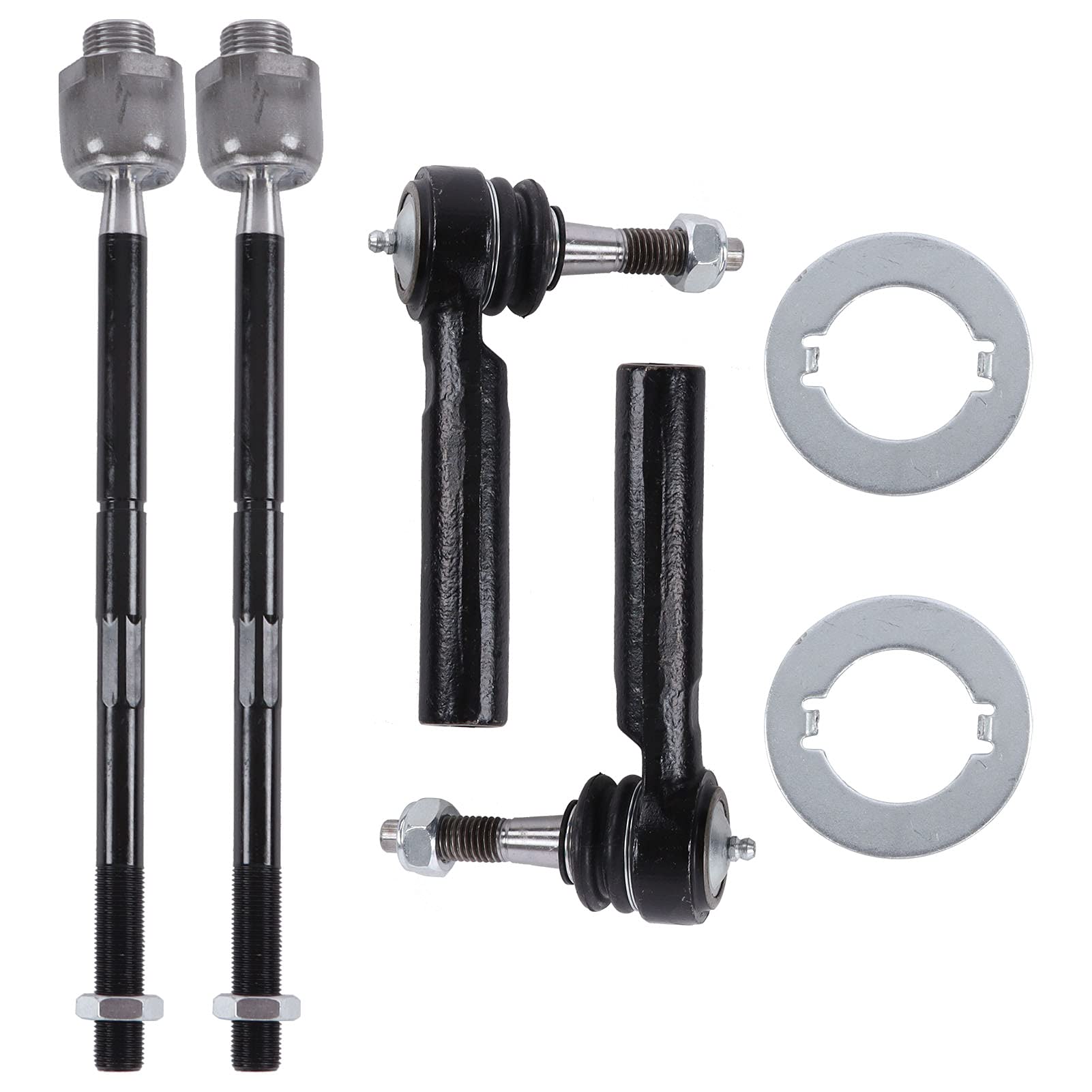 Dioche EV800084 Akcesoria Samochodowe 4 szt. Końcówki Drążków Kierowniczych Wewnętrzny Zestaw Zewnętrzny do 1500 LT 2007 - Części Zamienne do Układu Kierowniczego
