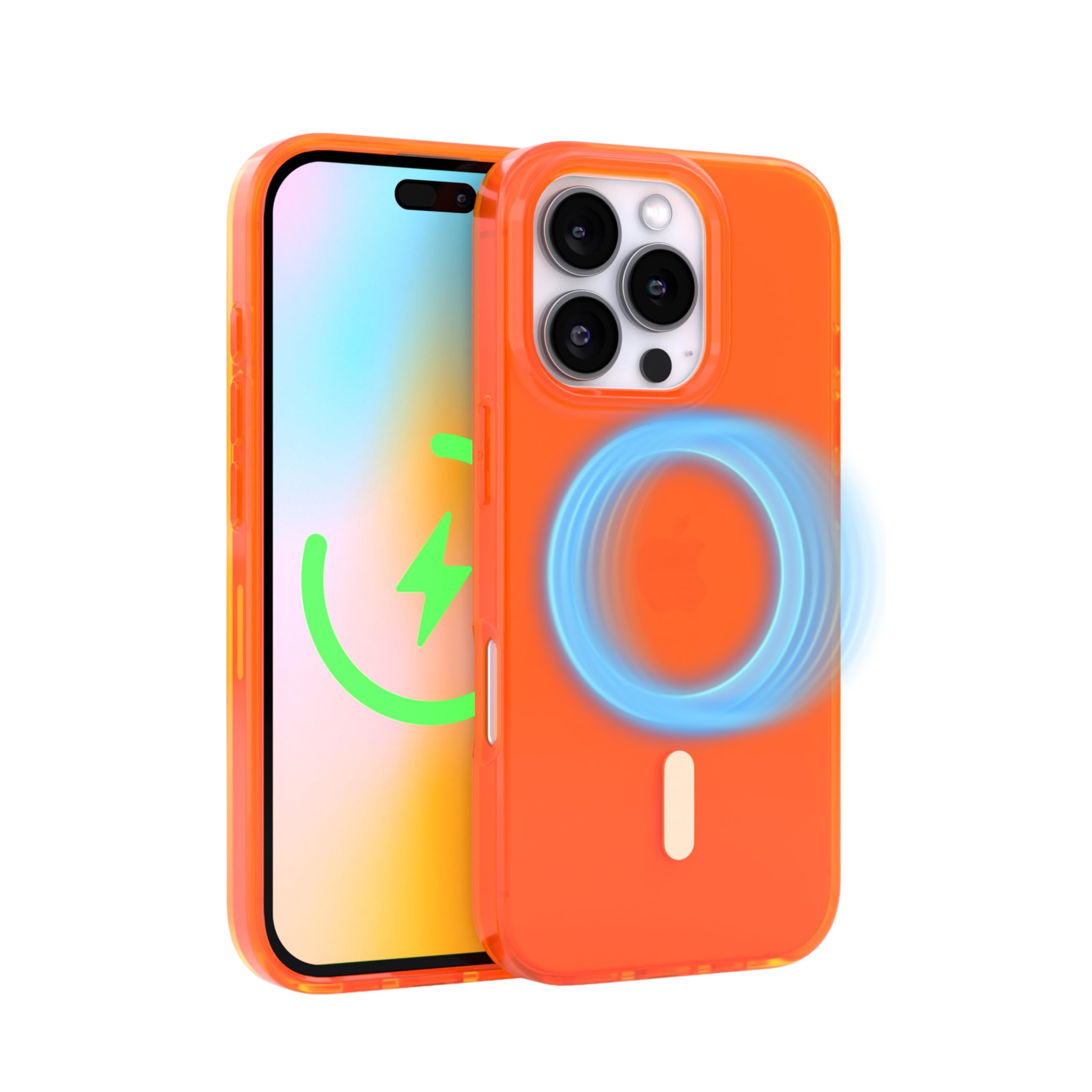 Amazon.com: FELONY CASE for iPhone 16 Pro Max - Neon Orange
