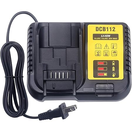 Dewalt Charger 20v For Dewalt DCB112 Work 12V-20V Max Li-ion