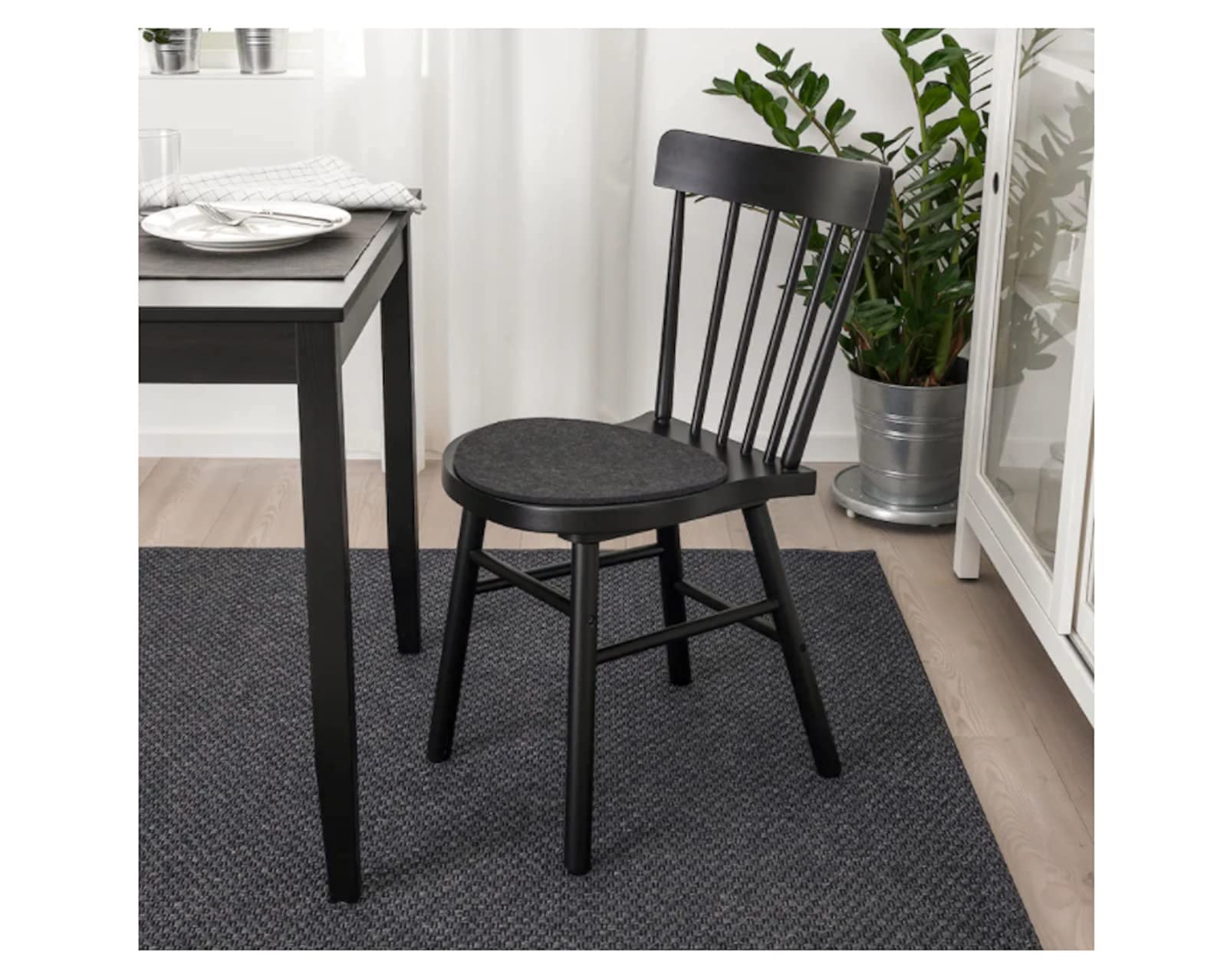 Buy Ikea Oddbjorg Chair pad, Grey 35 cm (14 Buy Ikea Oddbjorg Chair pad, Grey 35 cm (14