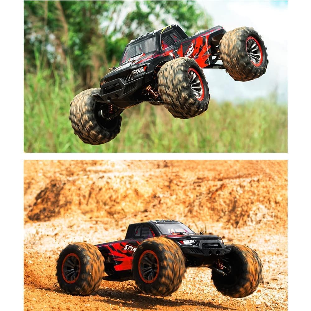 Skala 1:10 60 Km/H Szybki Samochód Rc, 4x4 Monster Truck Atv Z Proporcjonalnym Układem Kierowniczym Do Wspinaczki I Wyścigów, Zabawka Zdalnie Sterowana