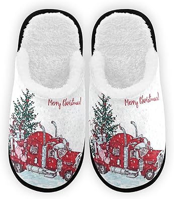 Red truck slippers Clearance
