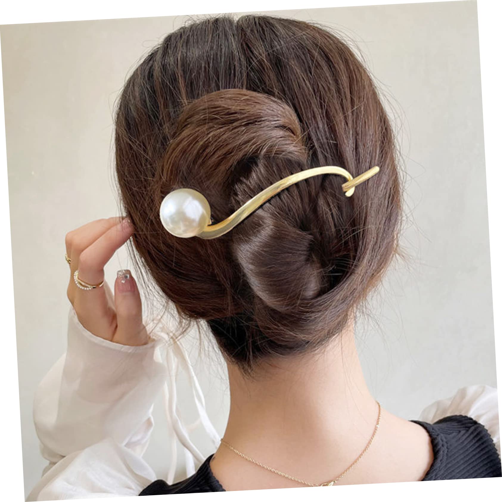 16 Pz fermaglio per con perle mollette per da donna forcina per decorativa hair clip hair pin fermagli per delicati copricapo delle ragazze Metallo