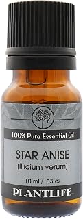 Plantlife Star Anise Aromatherapy Essential Oil - Straight from The Plant 100% Pure Therapeutic Grade - No Additives or Fillers - 10 ml