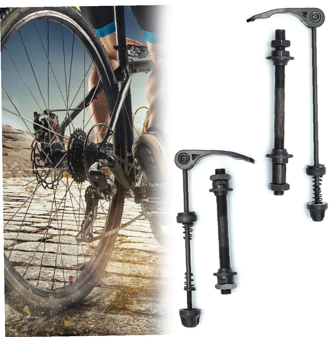 Adaptador Eje Pasante Para Rodillo Soporte Para Rueda Delantera De Bicicleta - Entrenamiento Indoor Soporte Rueda Delantera Rodillo